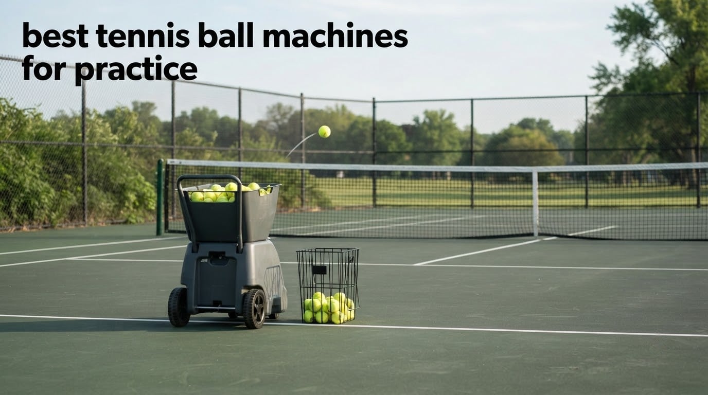 best tennis ball machines for practice