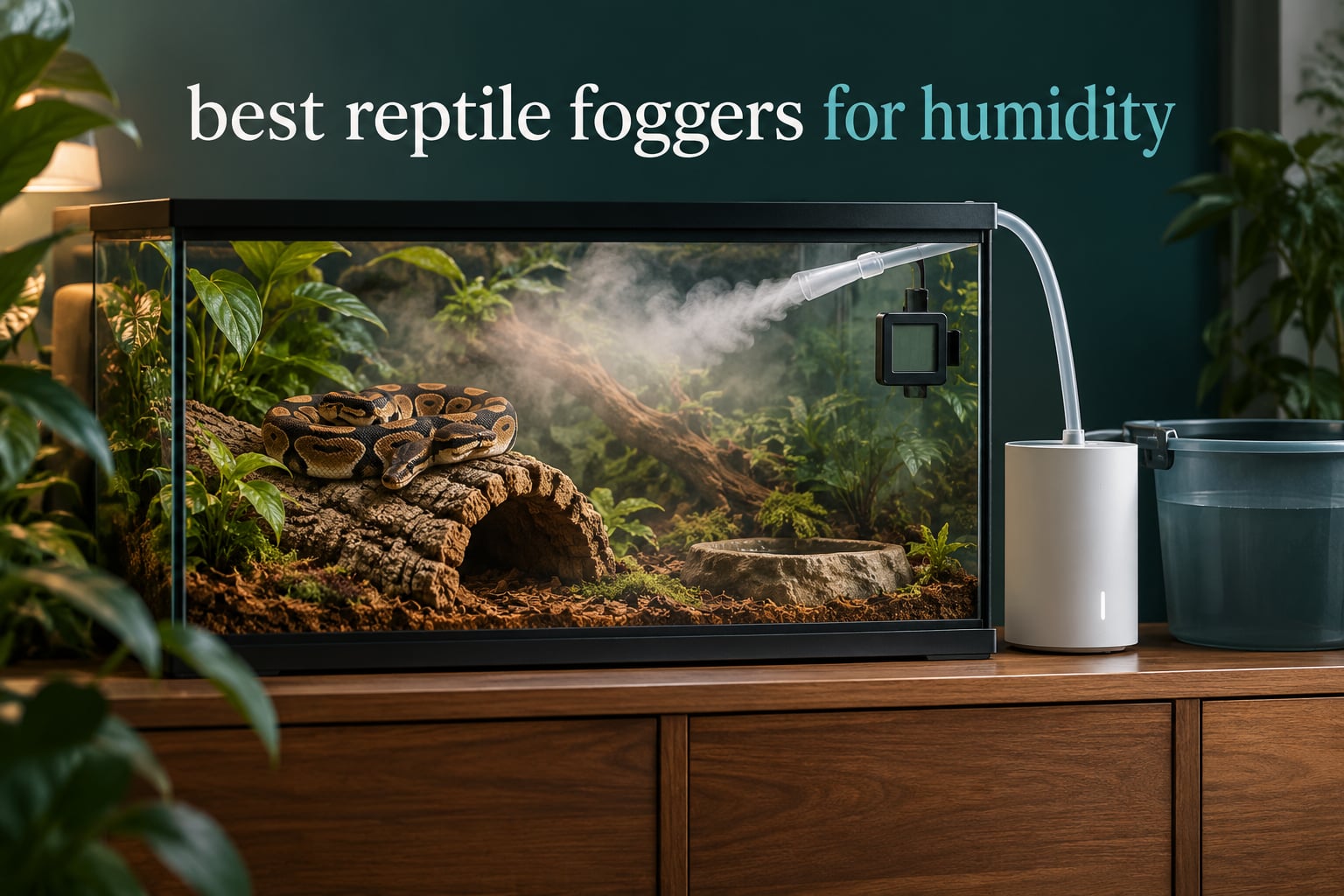 best reptile foggers for humidity