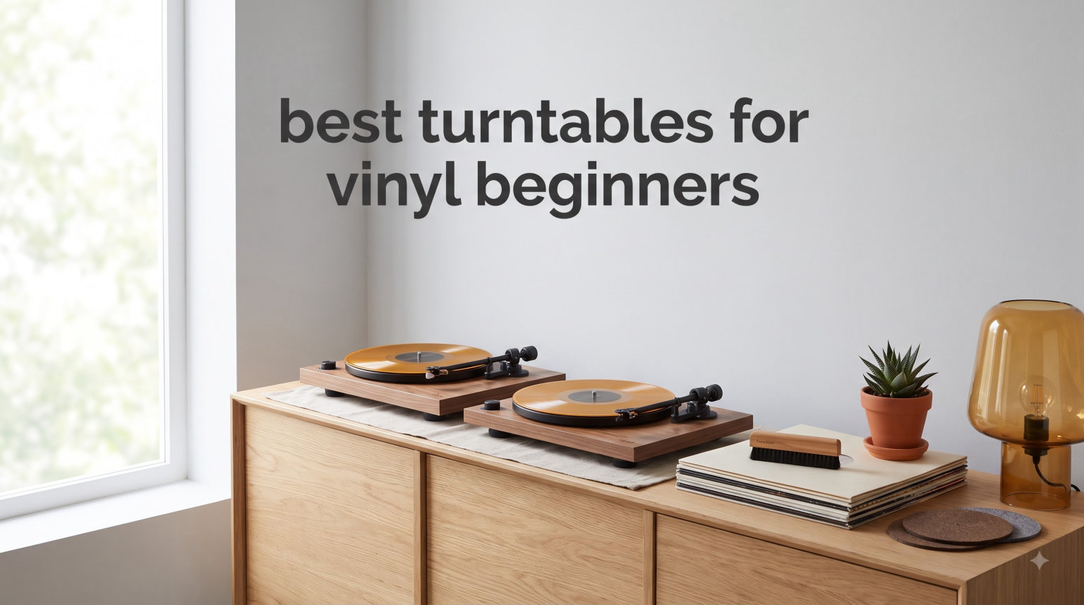 best turntables for vinyl beginners
