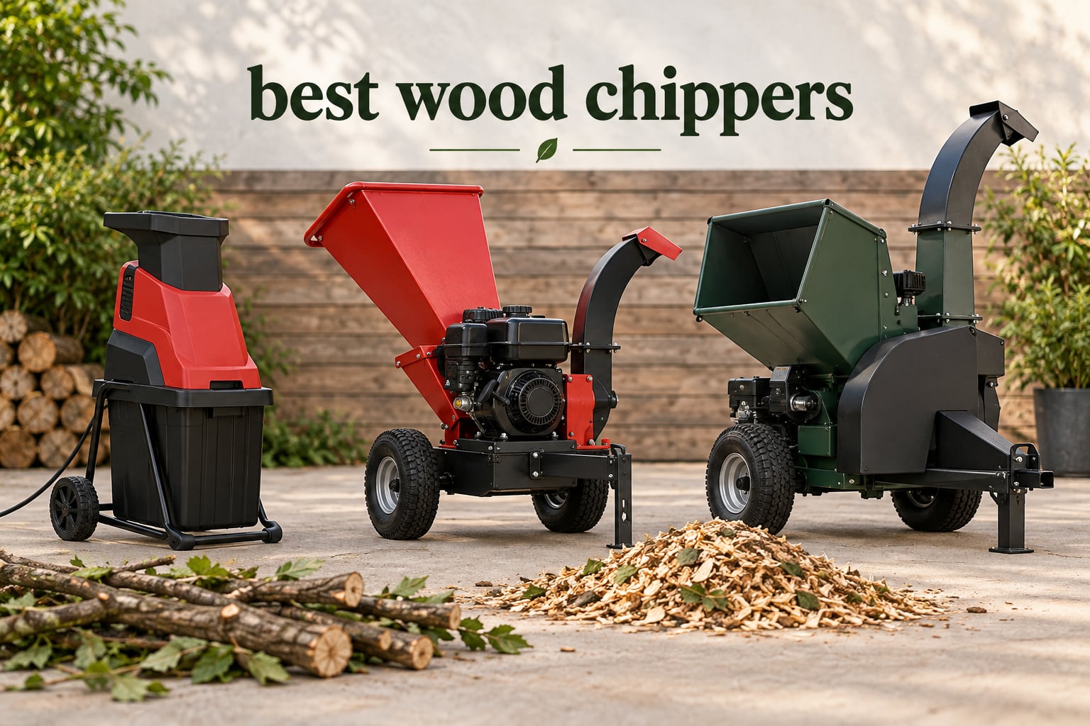 best wood chippers