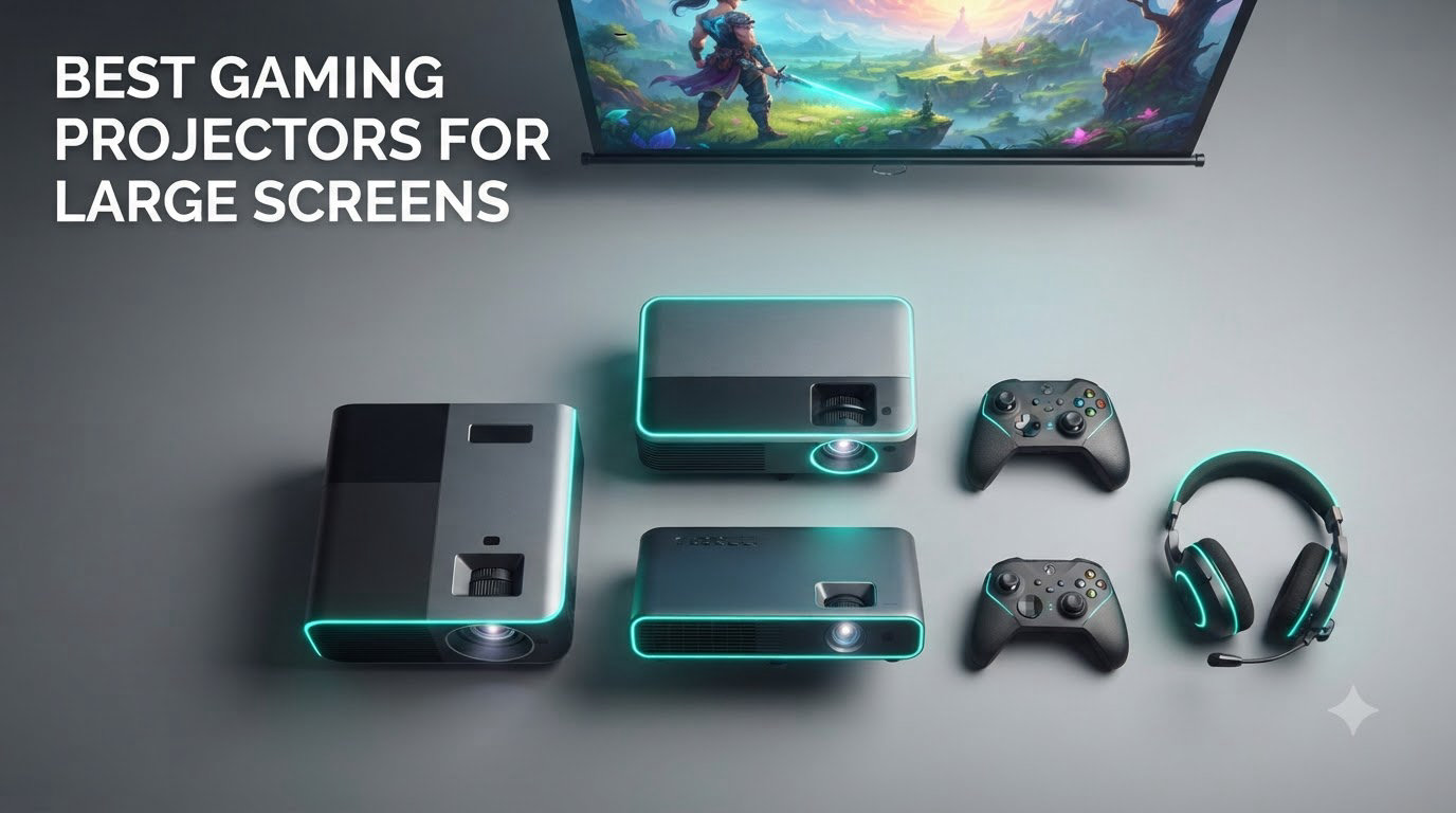 best gaming projectors for large screens