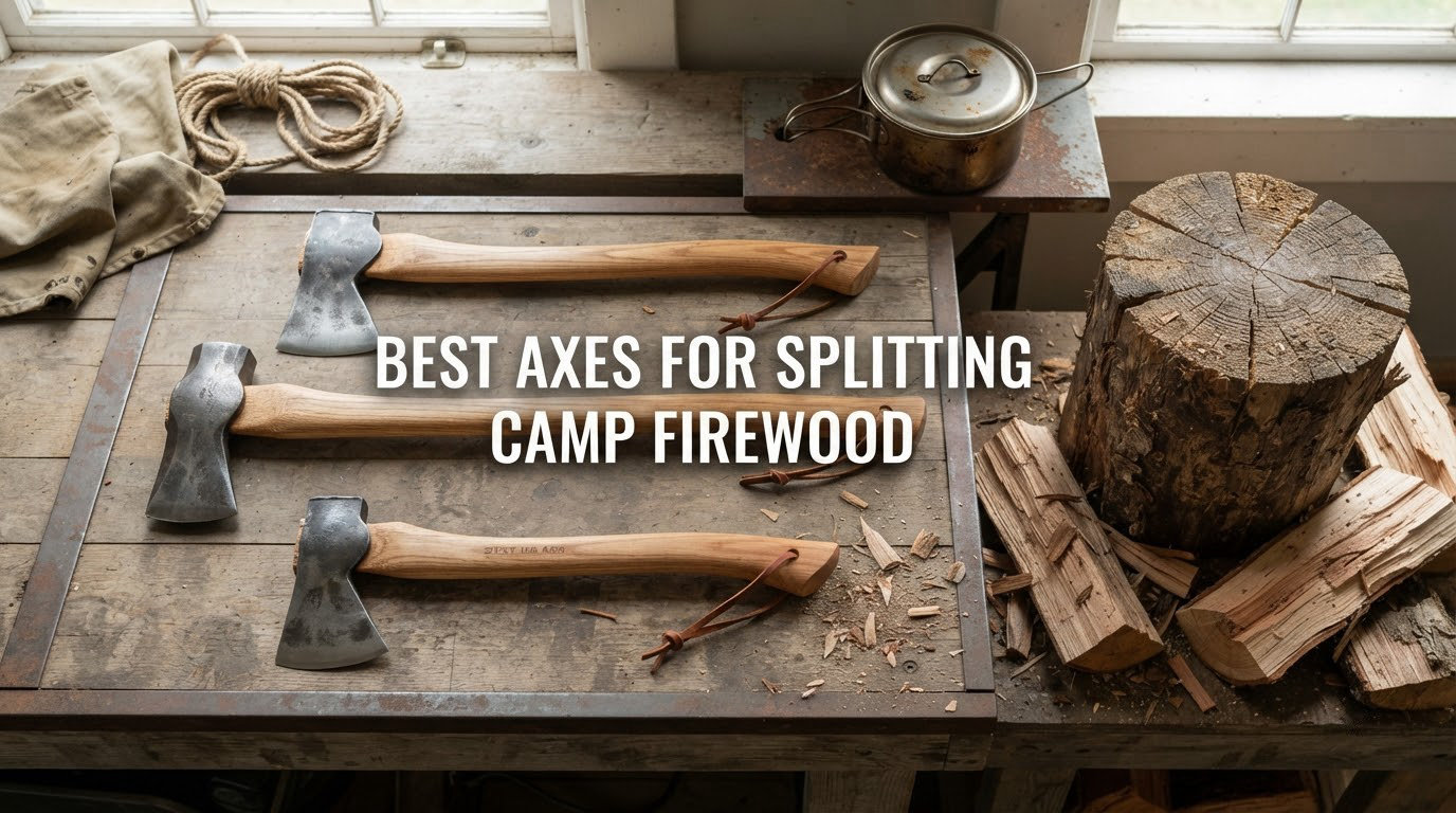 best axes for splitting camp firewood