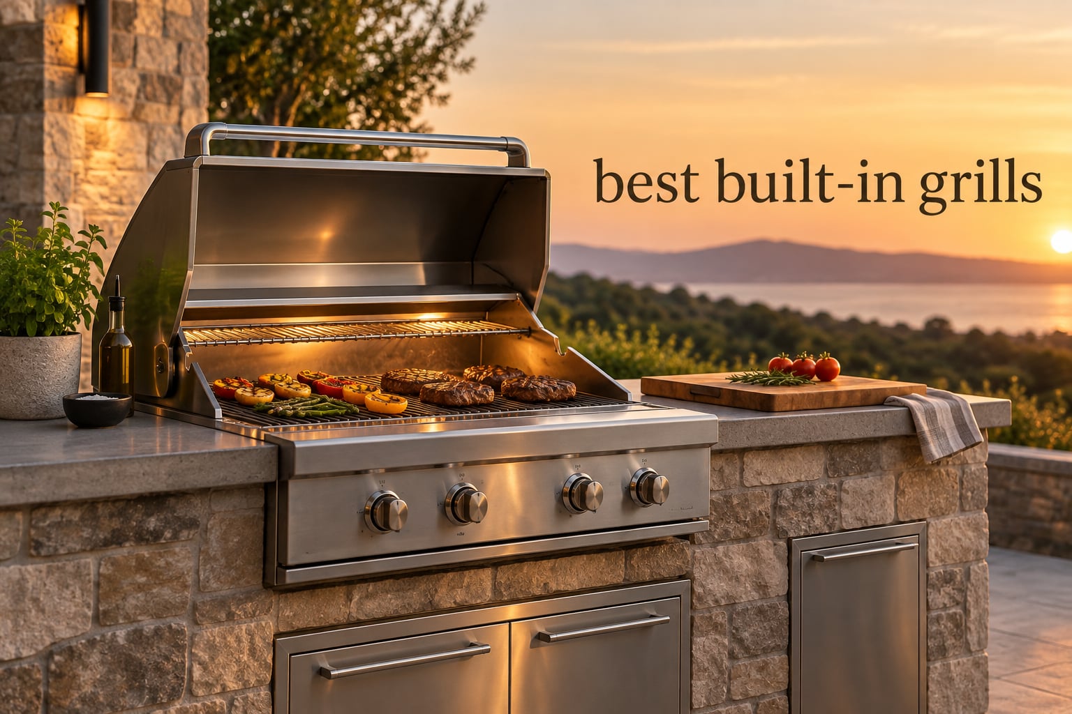 best built-in grills
