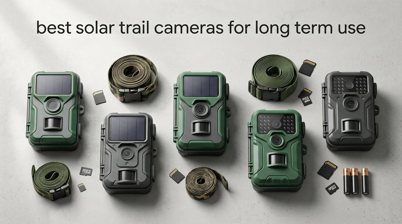 best solar trail cameras for long term use