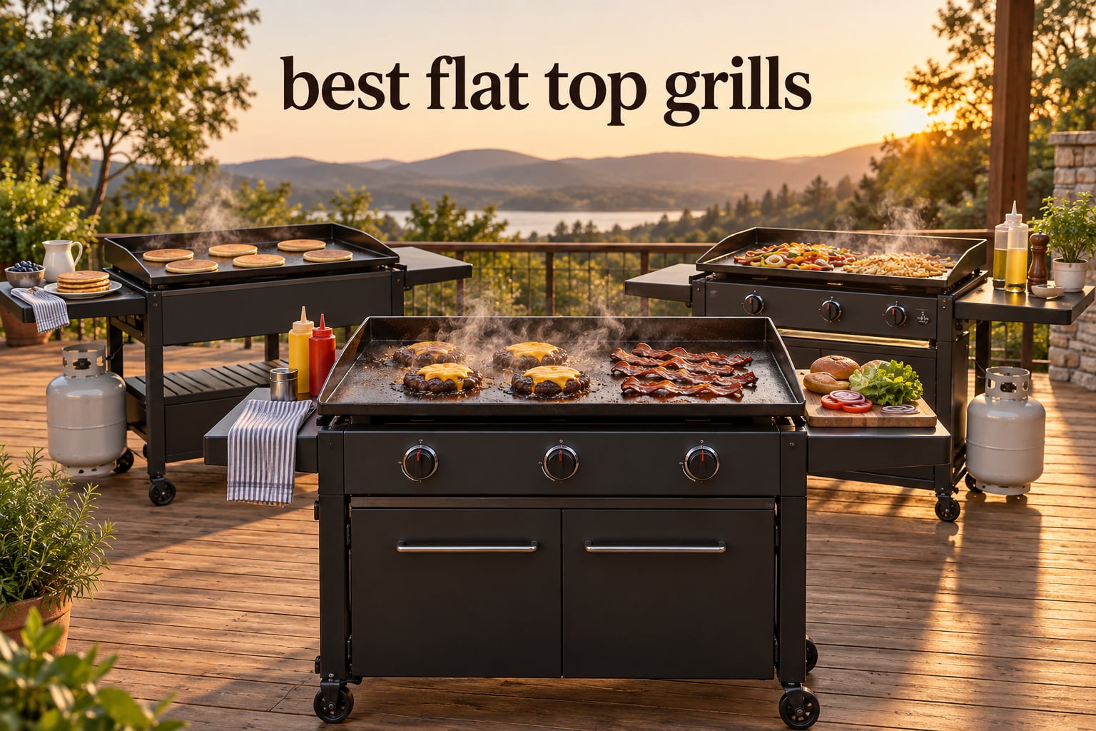 best flat top grills