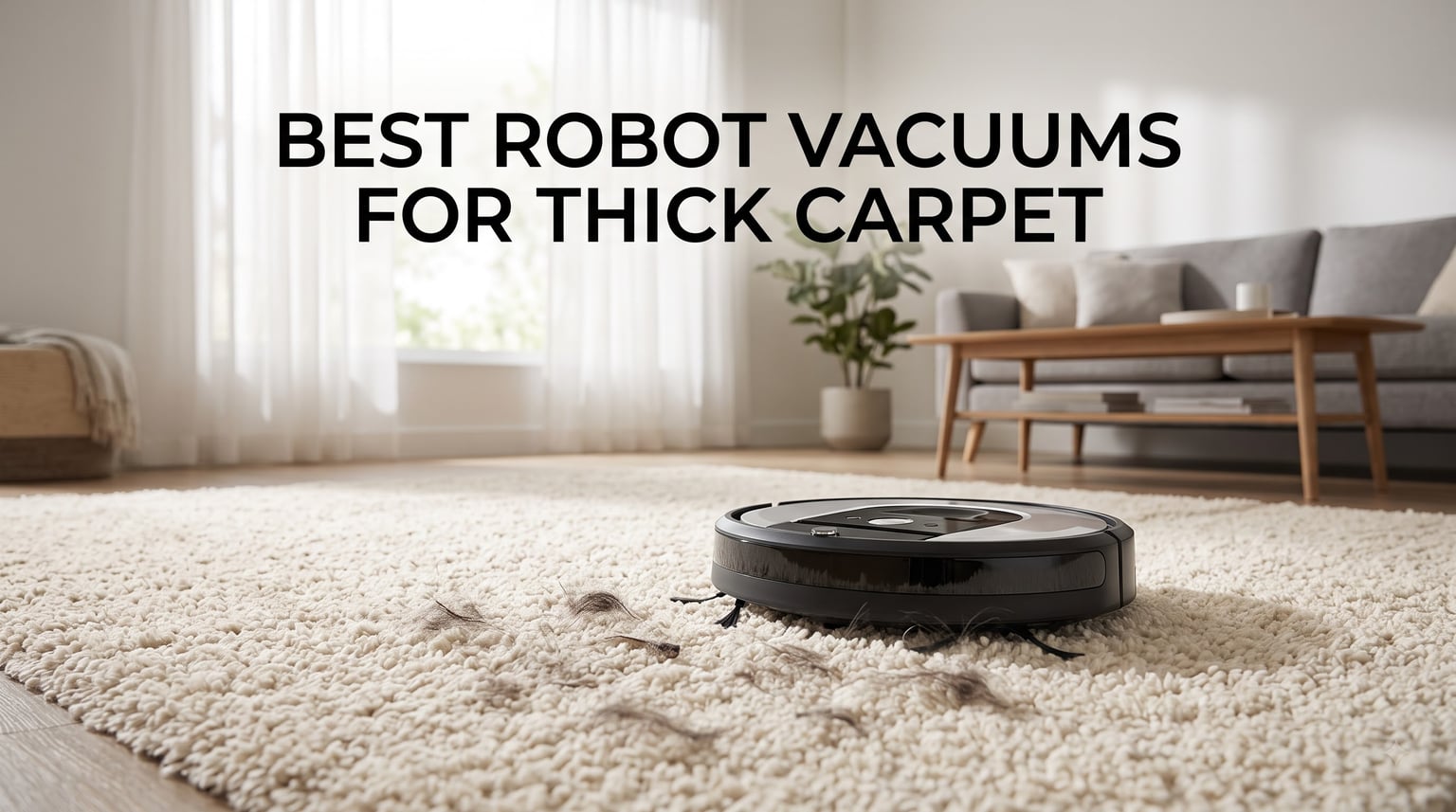 best robot vacuums for thick carpet