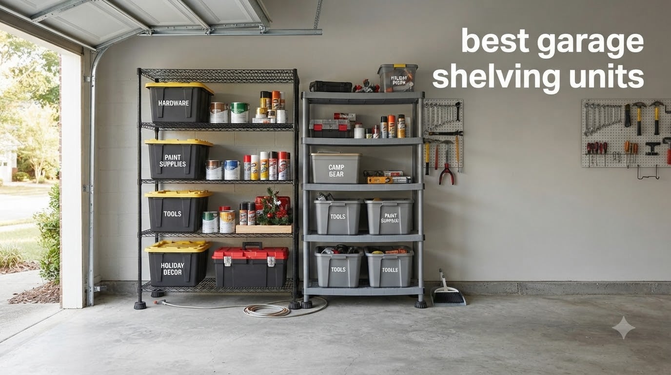 best garage shelving units