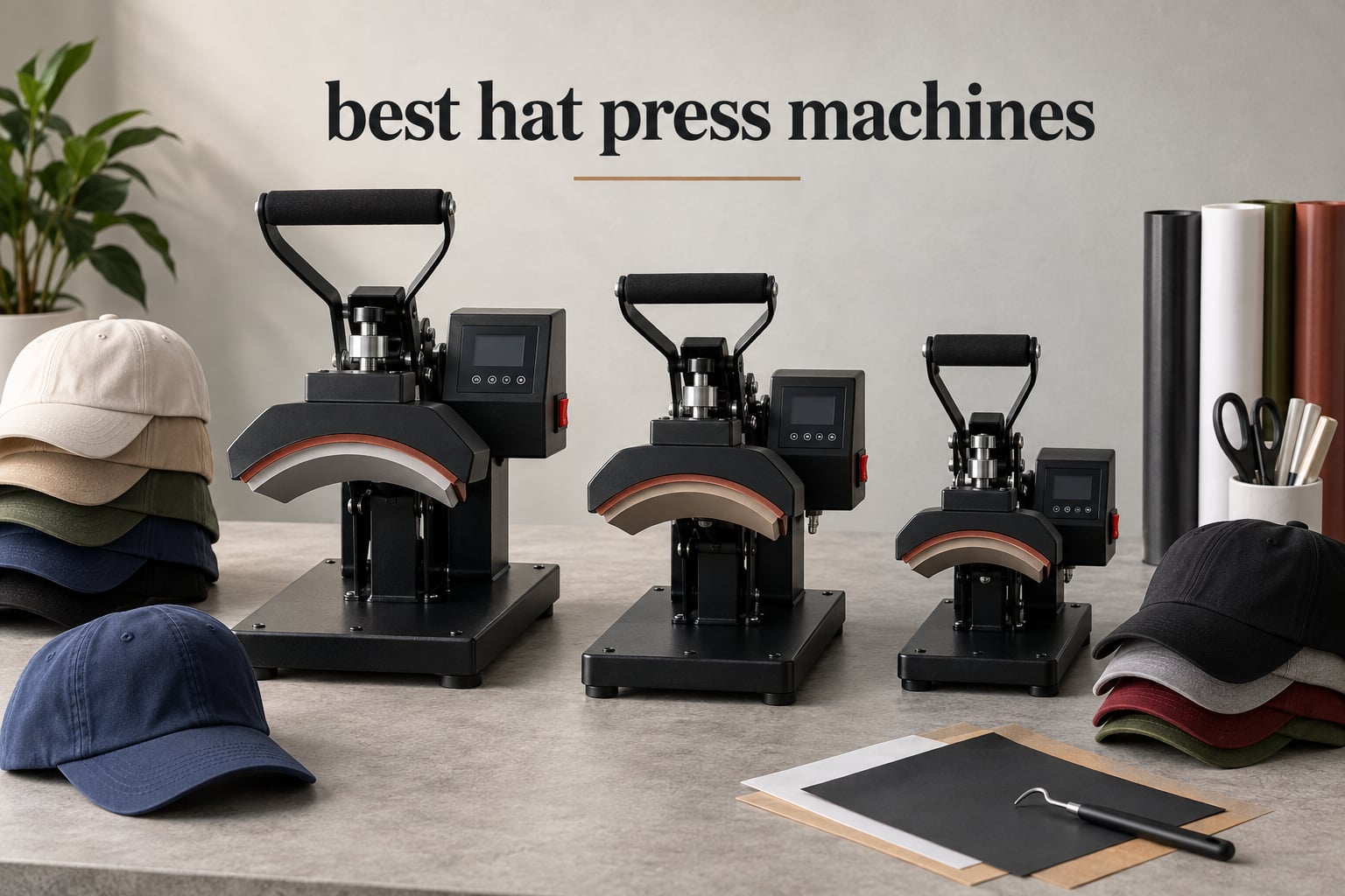 best hat press machines