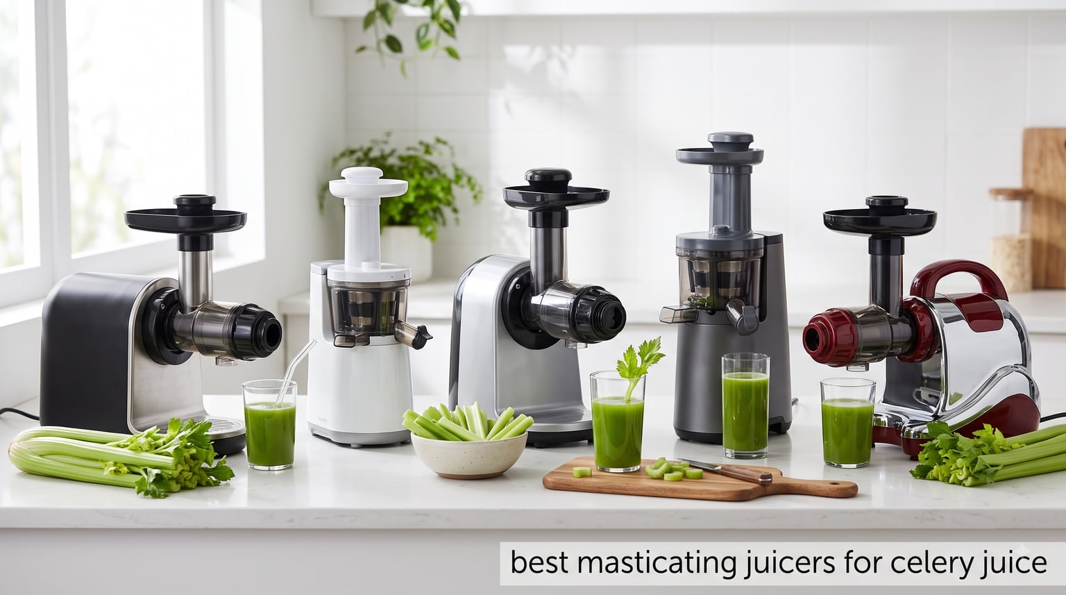 best masticating juicers for celery juice