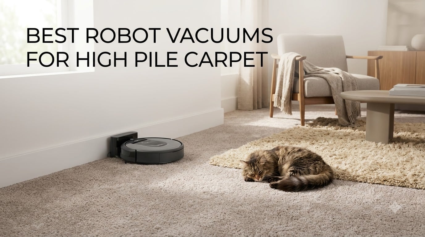 best robot vacuums for high pile carpet
