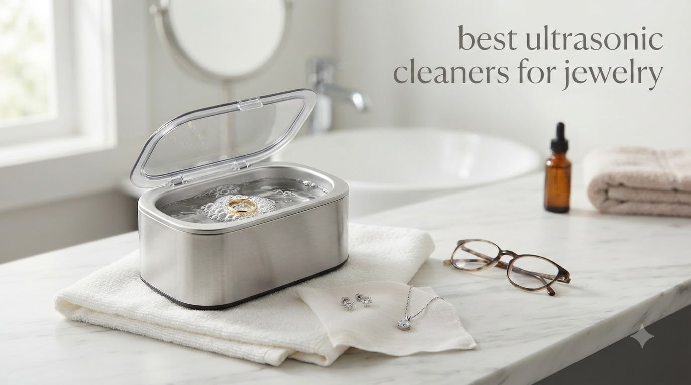 best ultrasonic cleaners for jewelry