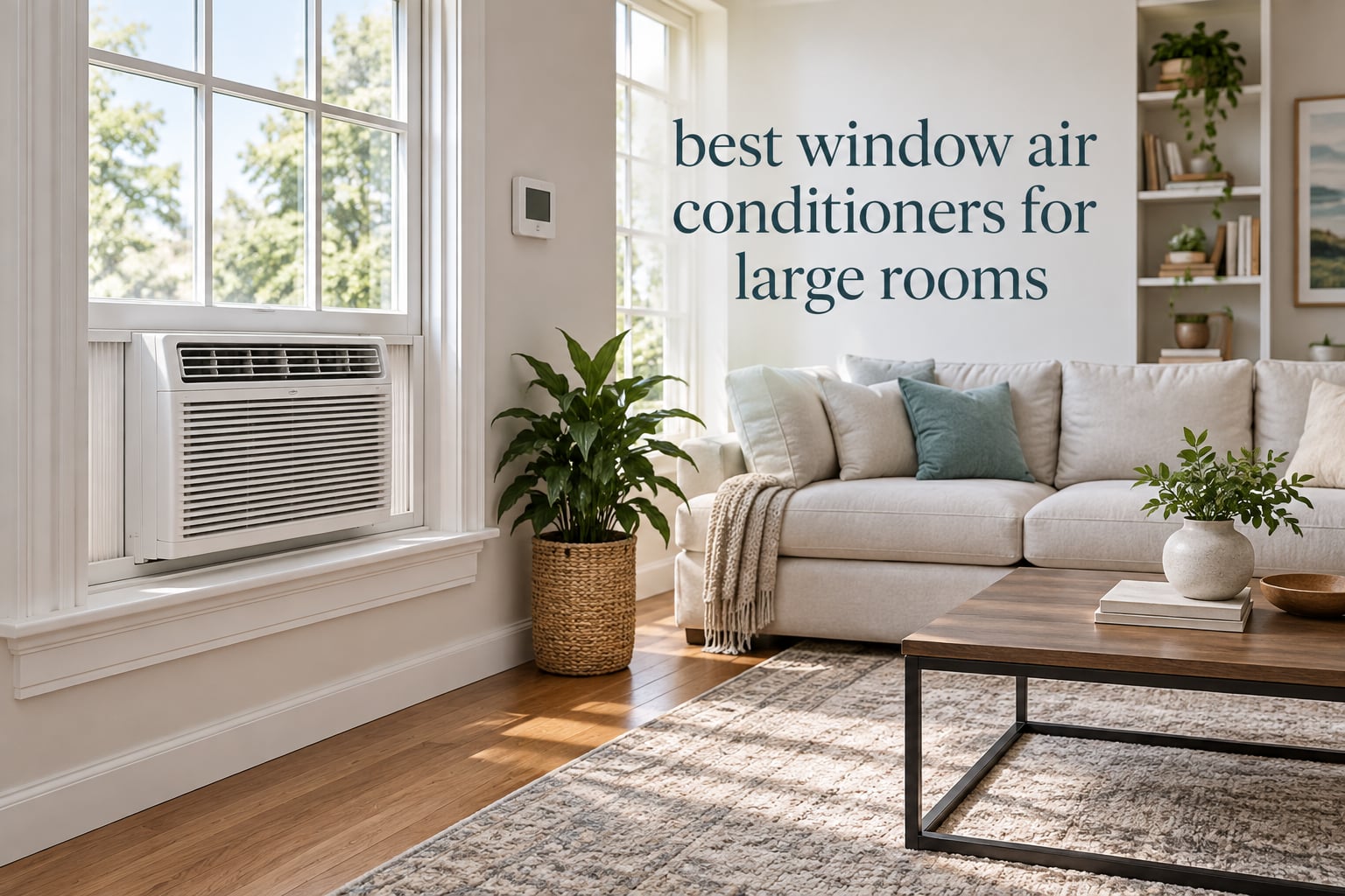best window air conditioners for large rooms