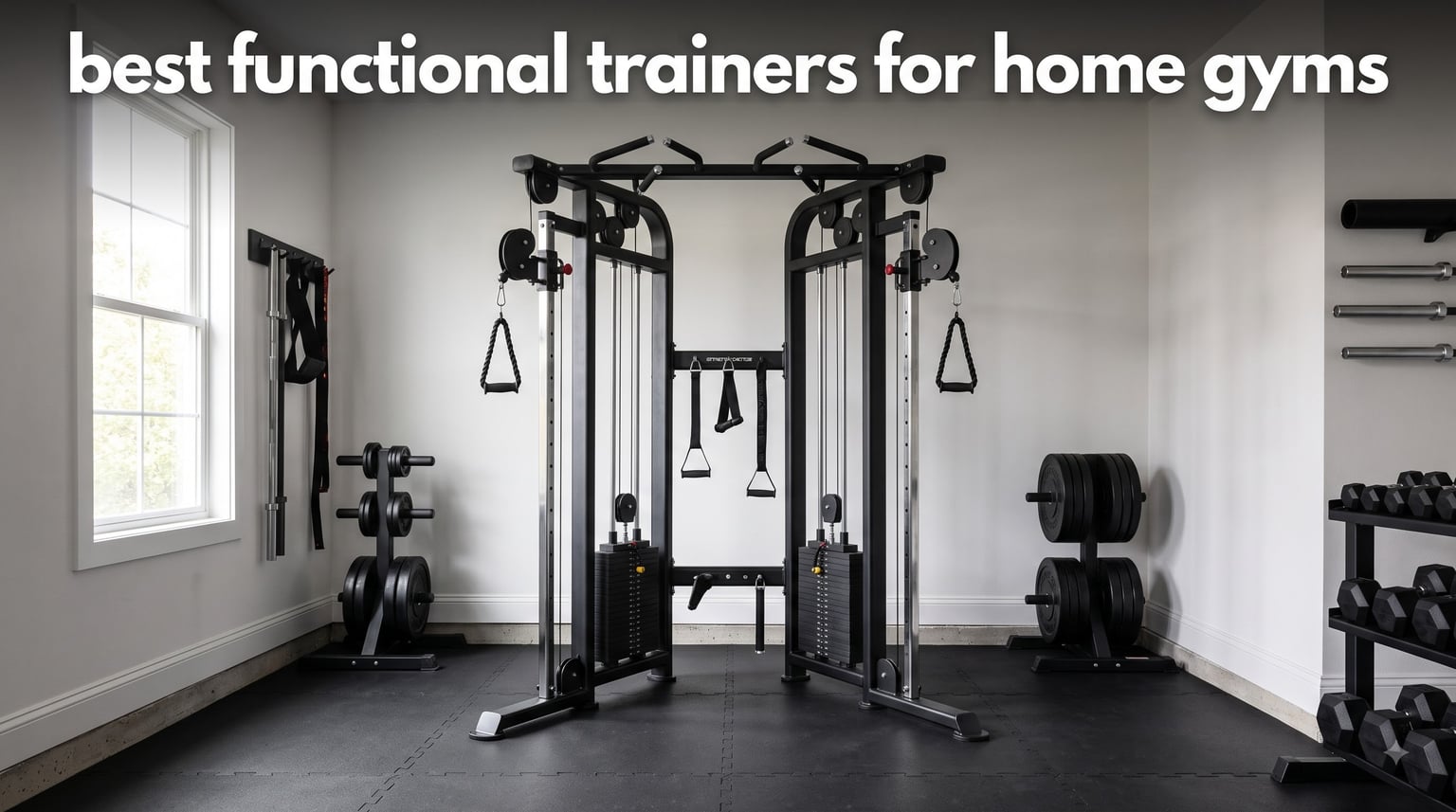 best functional trainers for home gyms