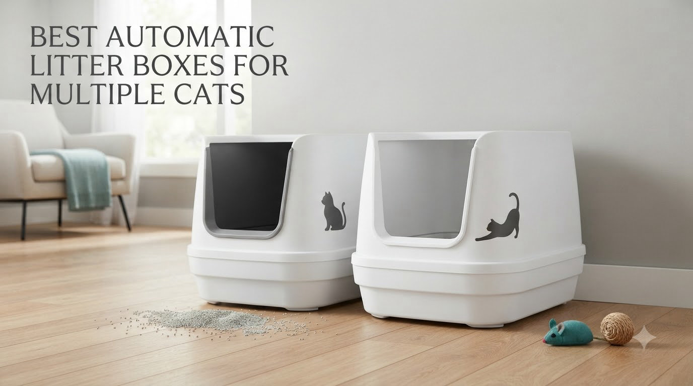 best automatic litter boxes for multiple cats