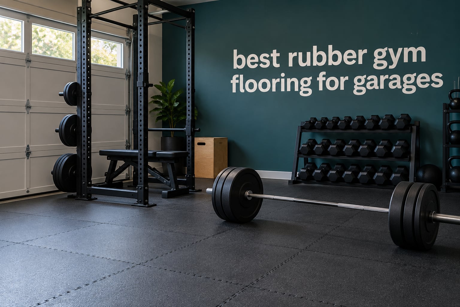 best rubber gym flooring for garages