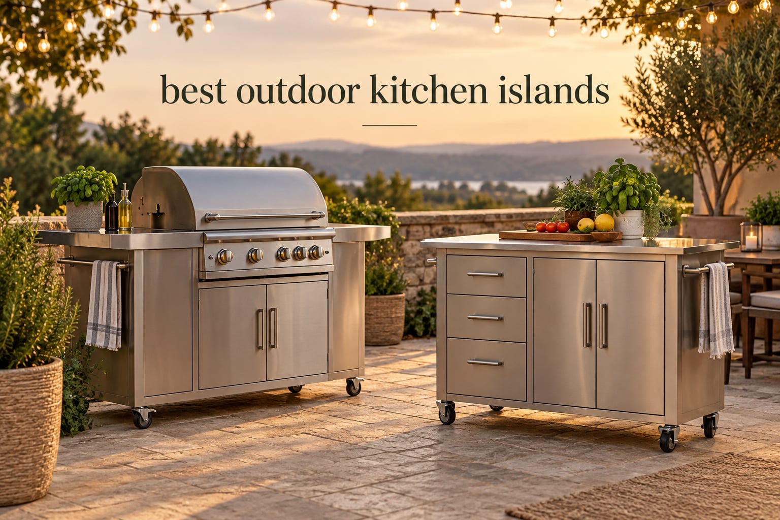 best outdoor kitchen islands
