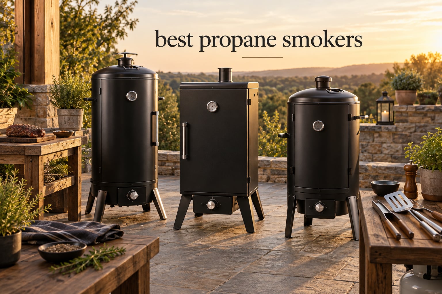 best propane smokers