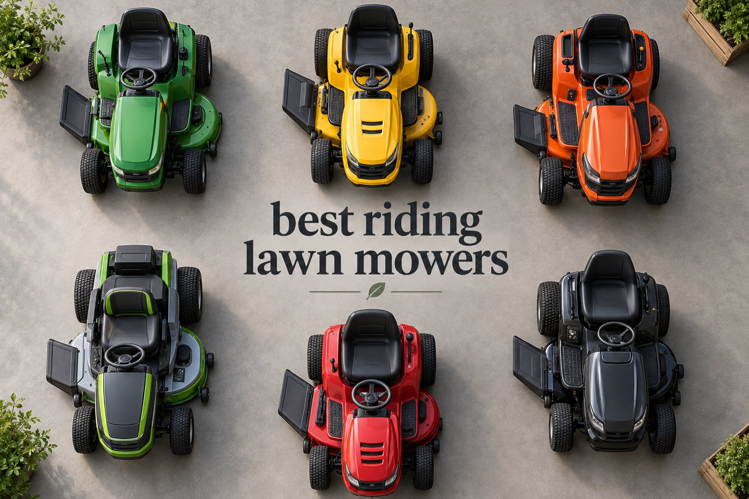 best riding lawn mowers