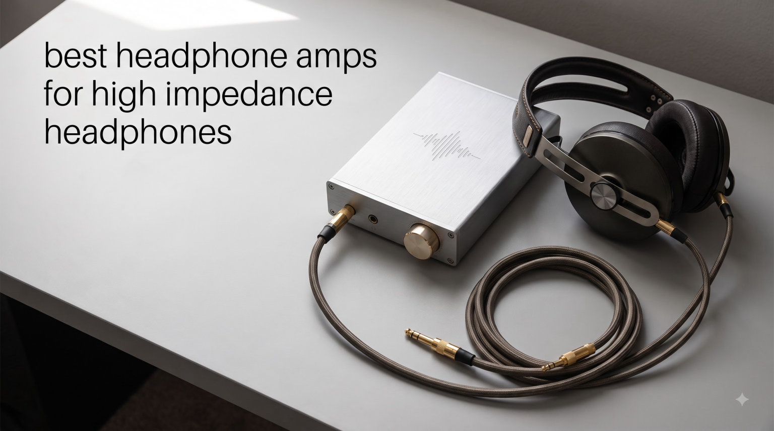 best headphone amps for high impedance headphones