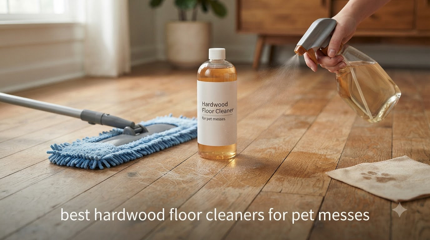 best hardwood floor cleaners for pet messes