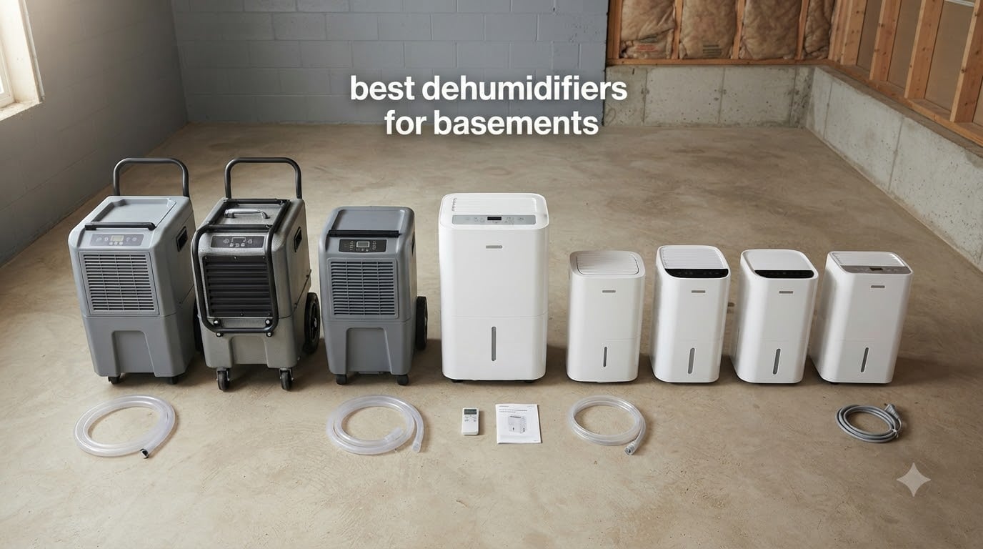 best dehumidifiers for basements