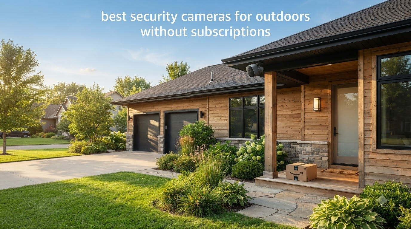 best security cameras for outdoors without subscriptions