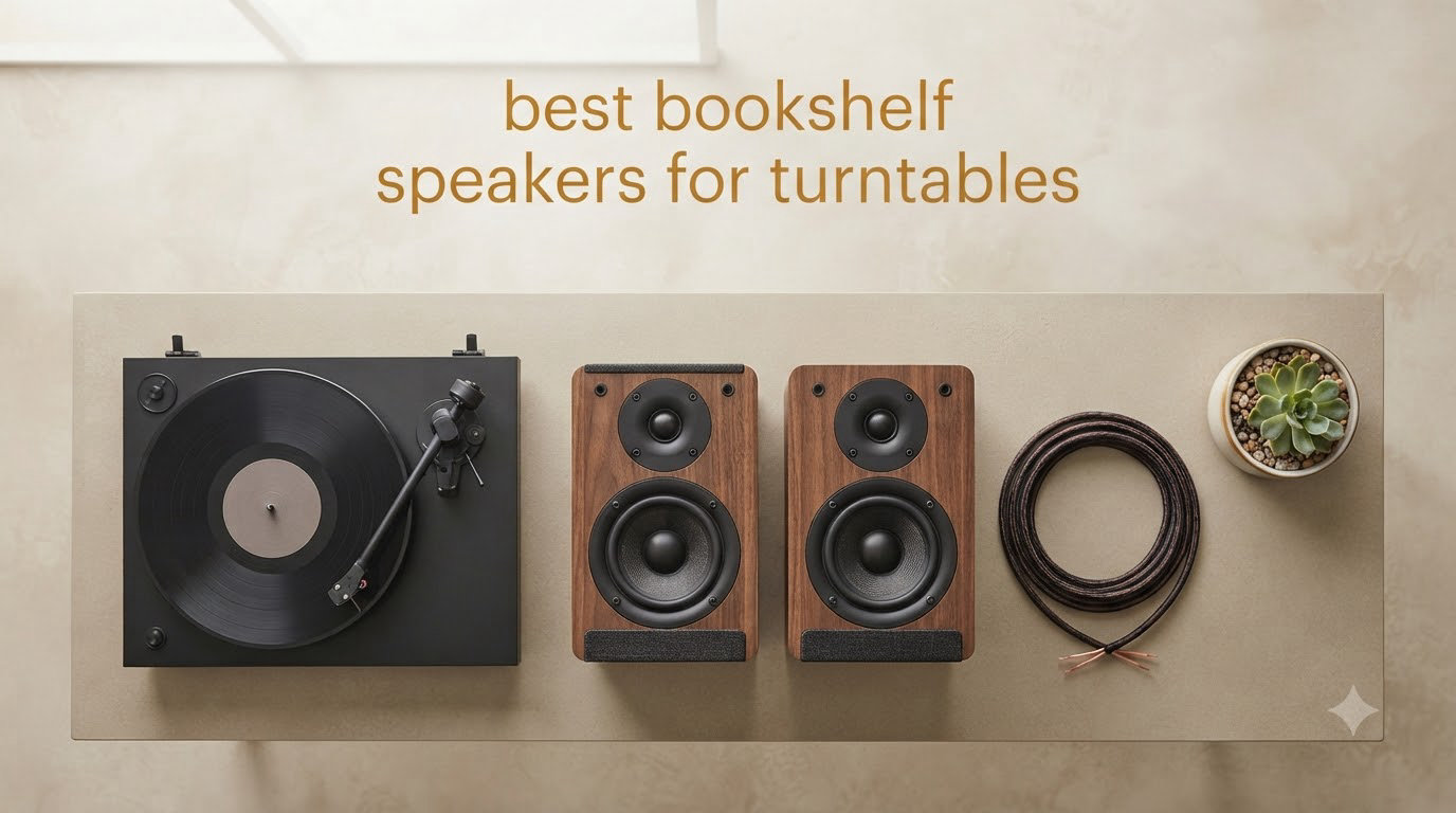 best bookshelf speakers for turntables