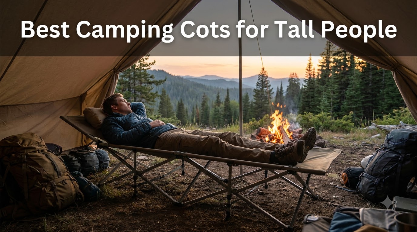 best camping cots for tall people