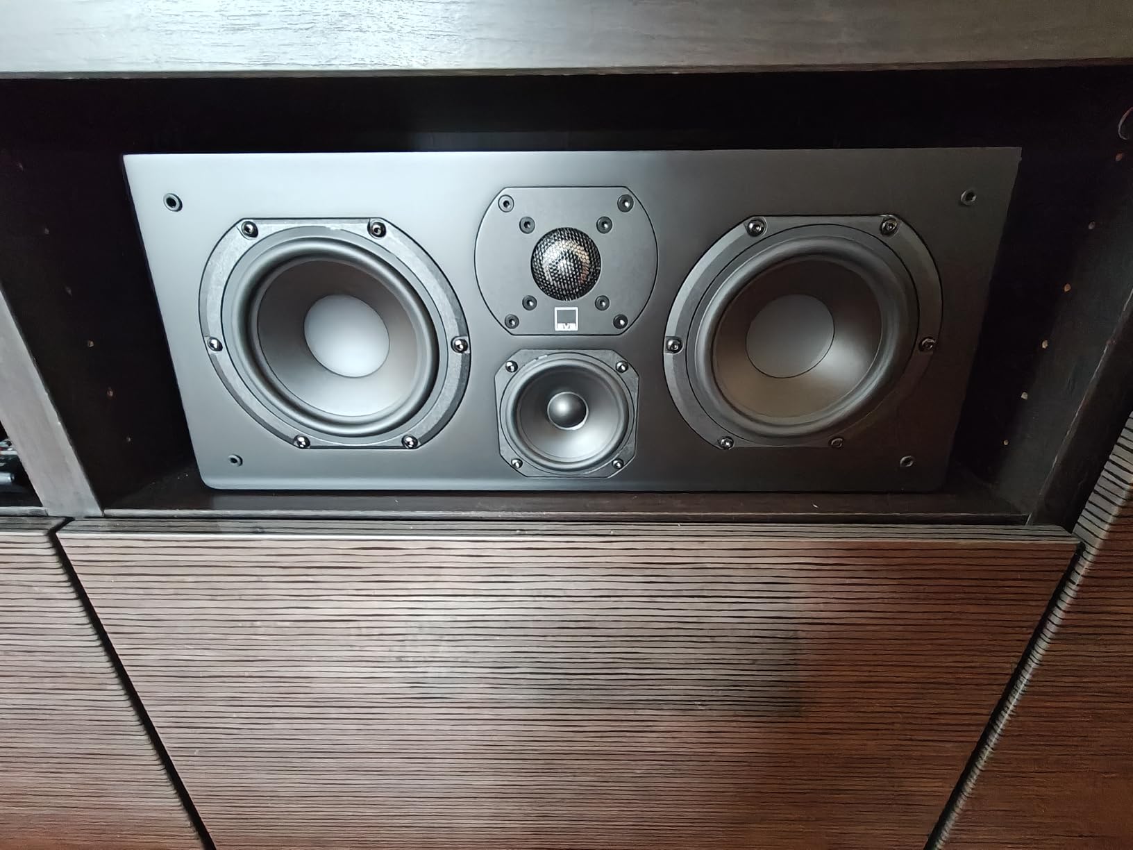 SVS Prime Center Speaker – Premium Black Ash customer photo 2