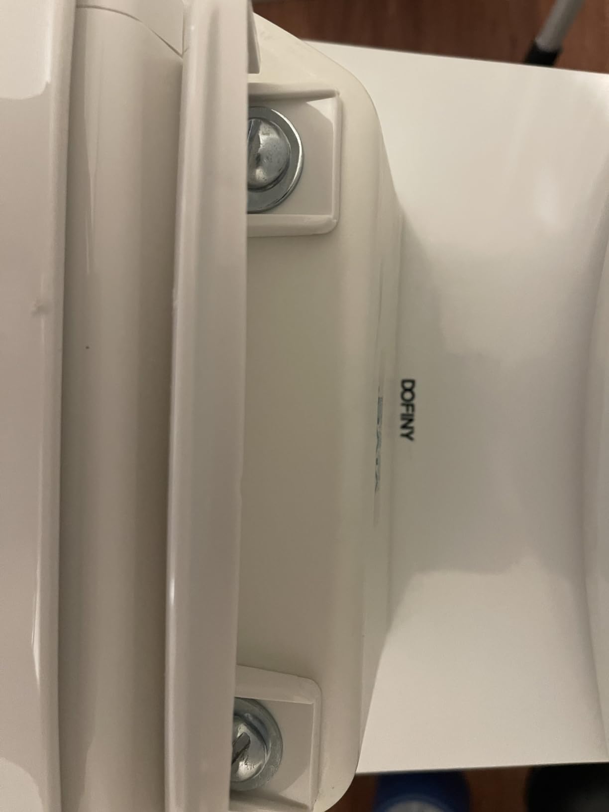 Vive Raised Toilet Seat Riser for Seniors (with Handles) - Handicap Rail customer photo 1