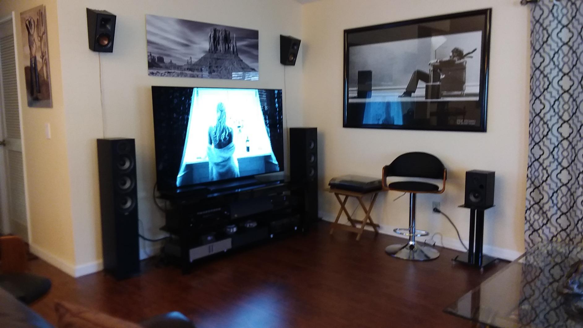 ELAC Debut 2.0 F5.2 Floorstanding Speaker, Black (Each) - 1” Cloth Dome Tweeter & Triple 5.25” Aramid Fiber Woofers - 3-Way Bass Reflex - Up to 35,000 Hz Response customer photo 1