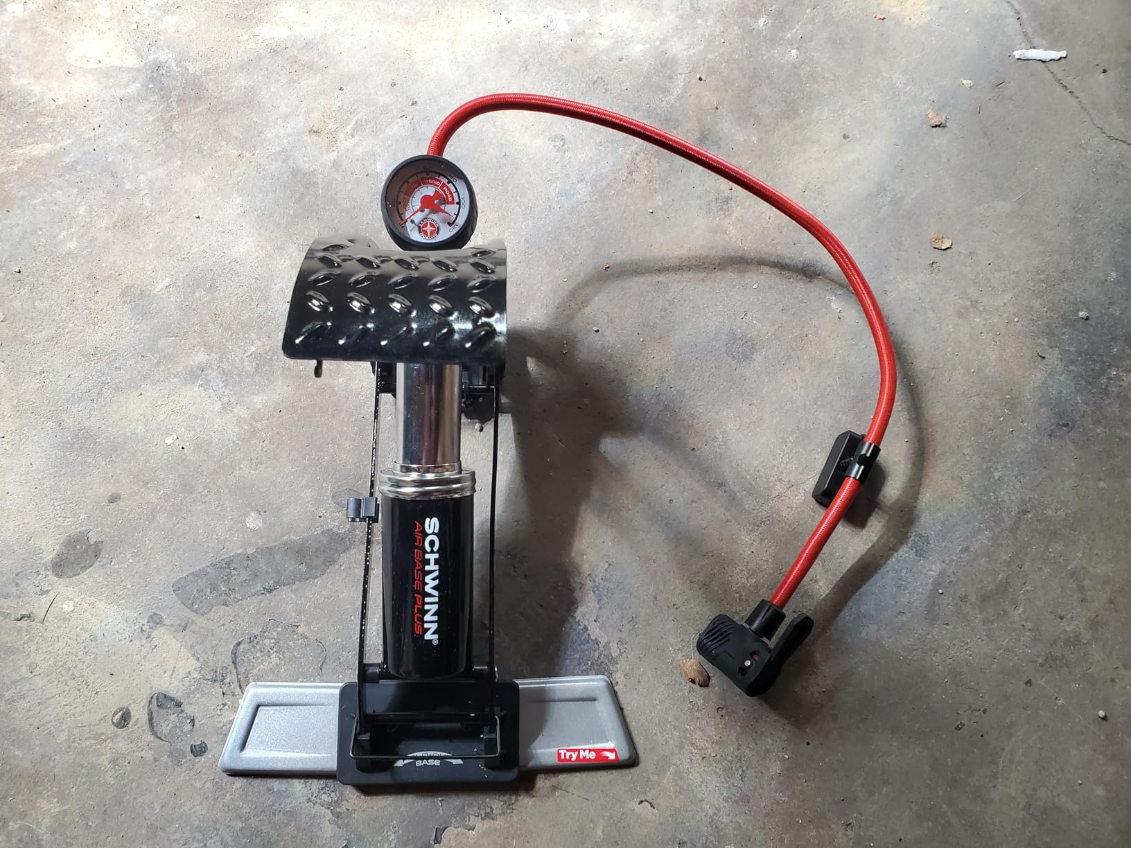 Schwinn Foot Operated Bike Pump customer photo 2