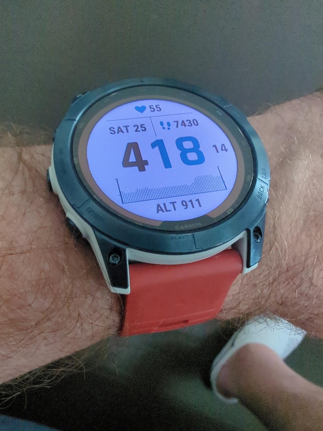 Garmin Fenix 7X Sapphire Solar, Larger Sized Adventure smartwatch, with Solar Charging Capabilities, Rugged Outdoor Watch with GPS, Touchscreen, Wellness Features, Black DLC Titanium with Black Band customer photo 2