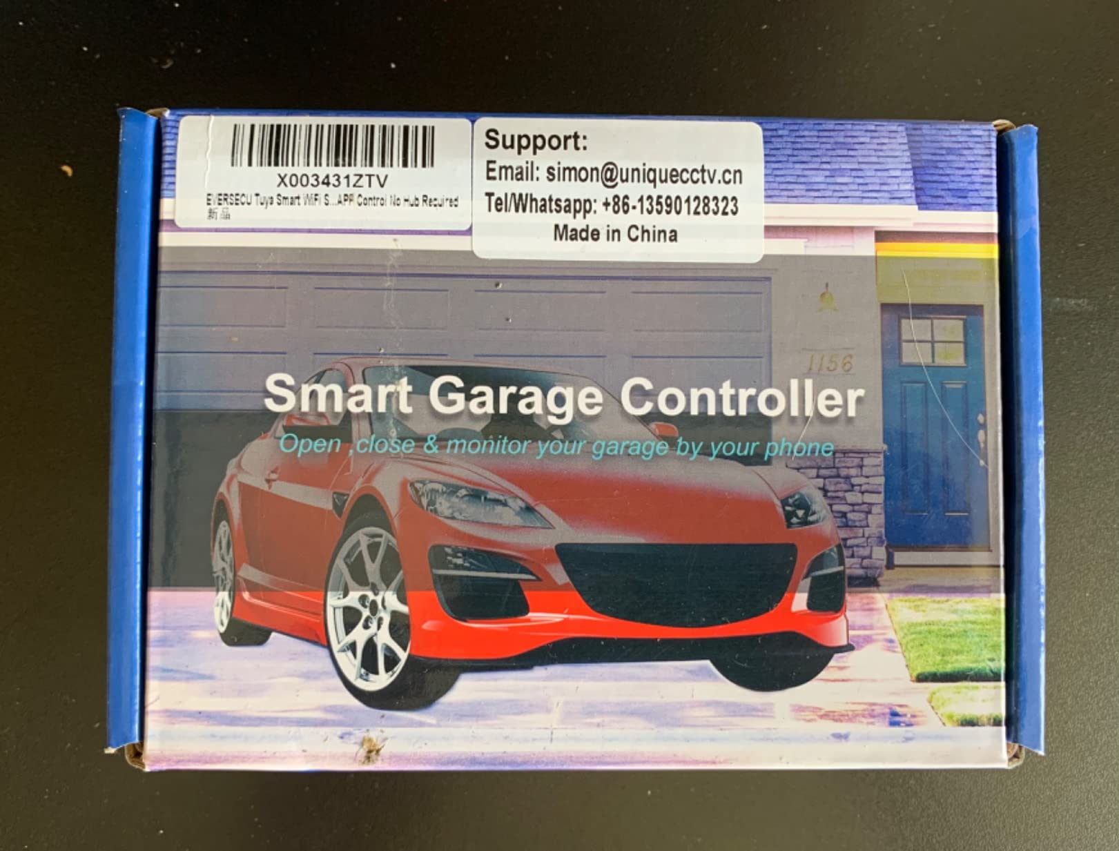EVERSECU Tuya Smart WiFi Switch Garage Door Opener Controller Compatible with Alexa Echo Google Home SmartLife/Tuya APP Control No Hub Required customer photo 1