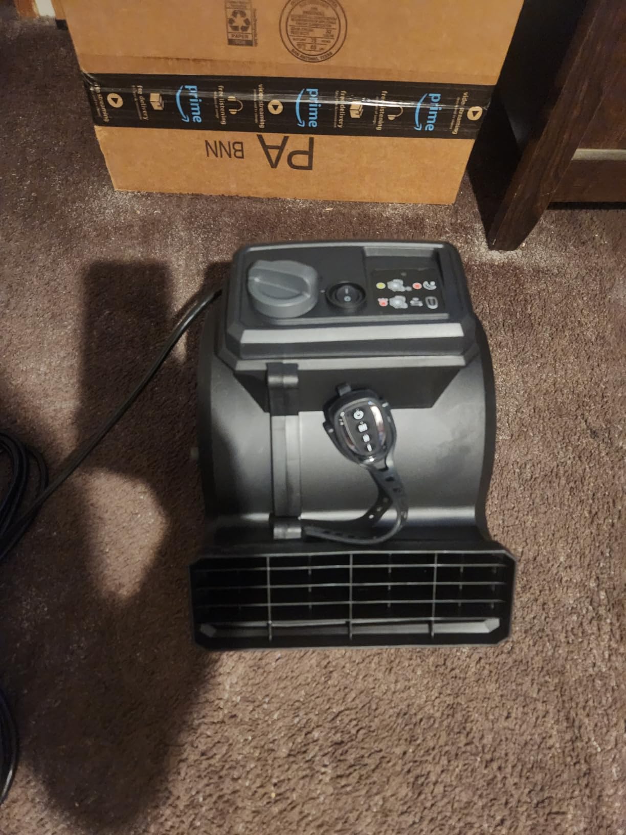 Vacmaster AM201R Aero Air Mover and Fitness Fan With Remote Control 550 CFM customer photo 1