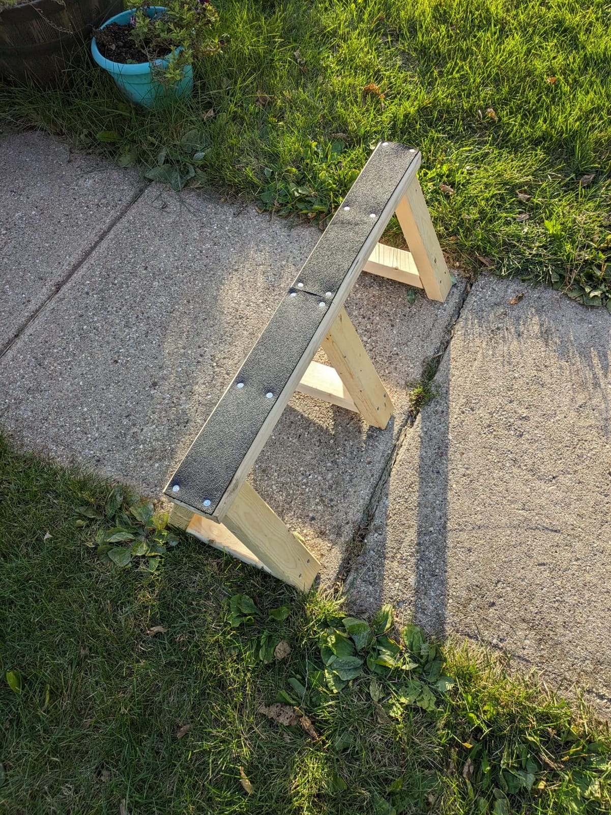 3FT Portable Wheelchair Ramp, Threshold Ramps for Home Steps Doorways customer photo 2