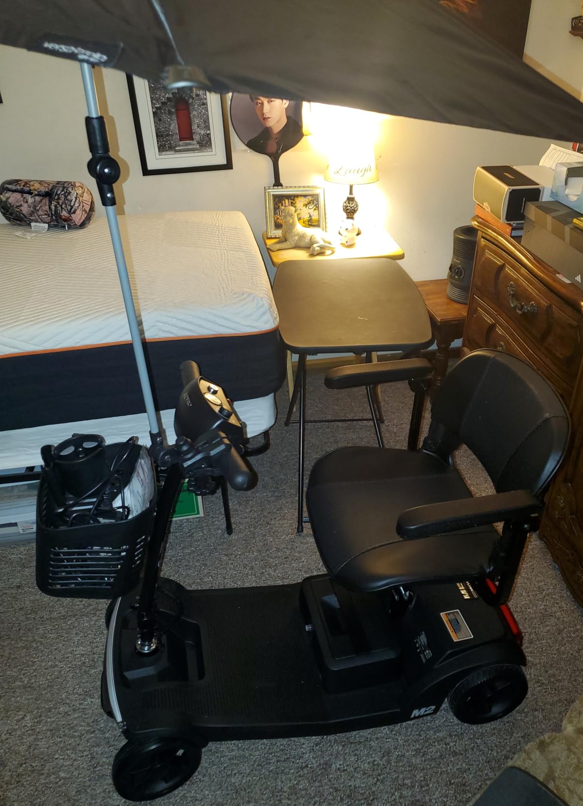HeavyDuty MobilityScooter for Seniors/Adults 25-35Miles 500W 450lbs Purple customer photo 2