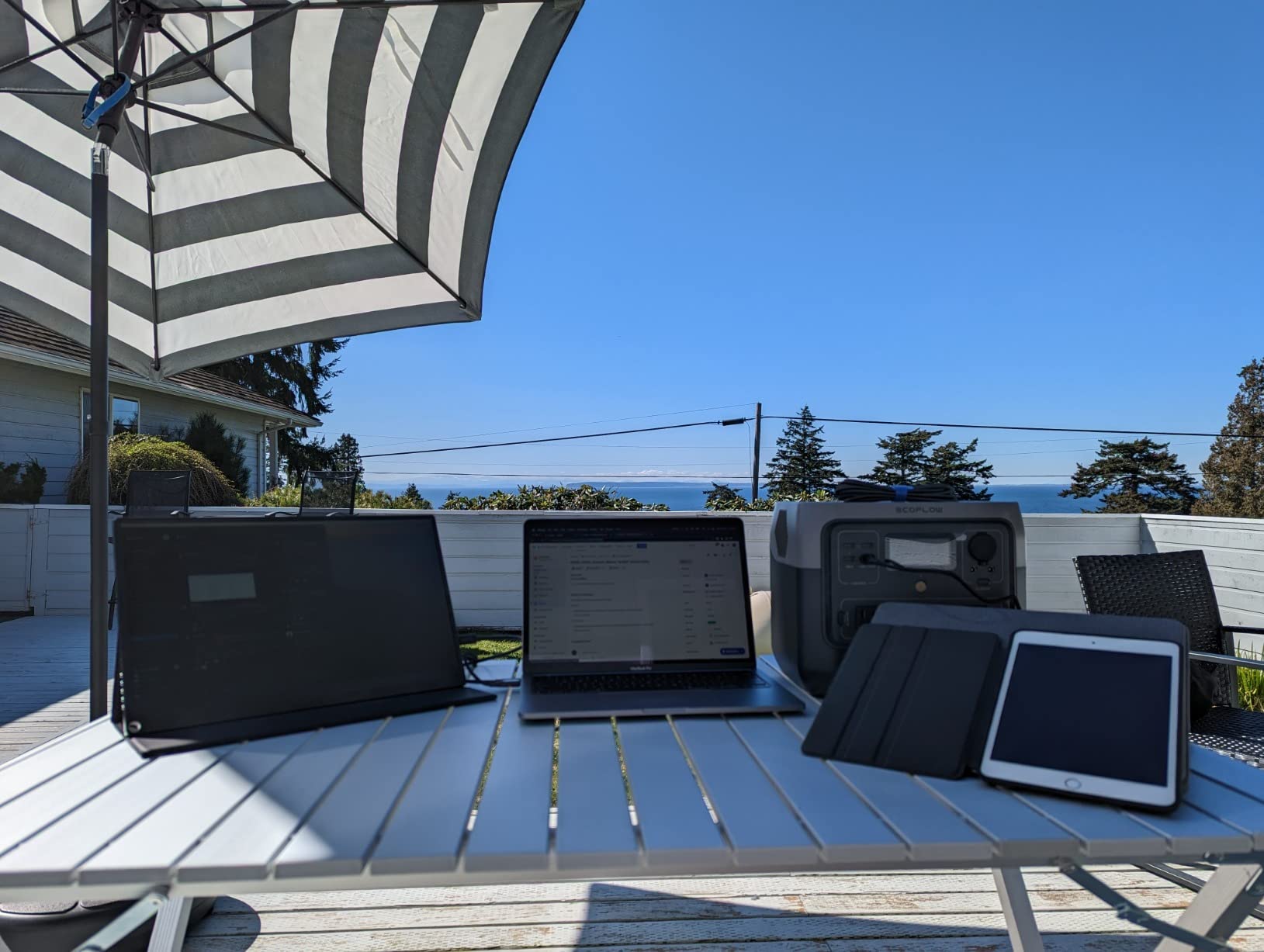 EF ECOFLOW Solar Generator RIVER 2 Pro & 160W Portable Solar Panel, 768Wh customer photo 2