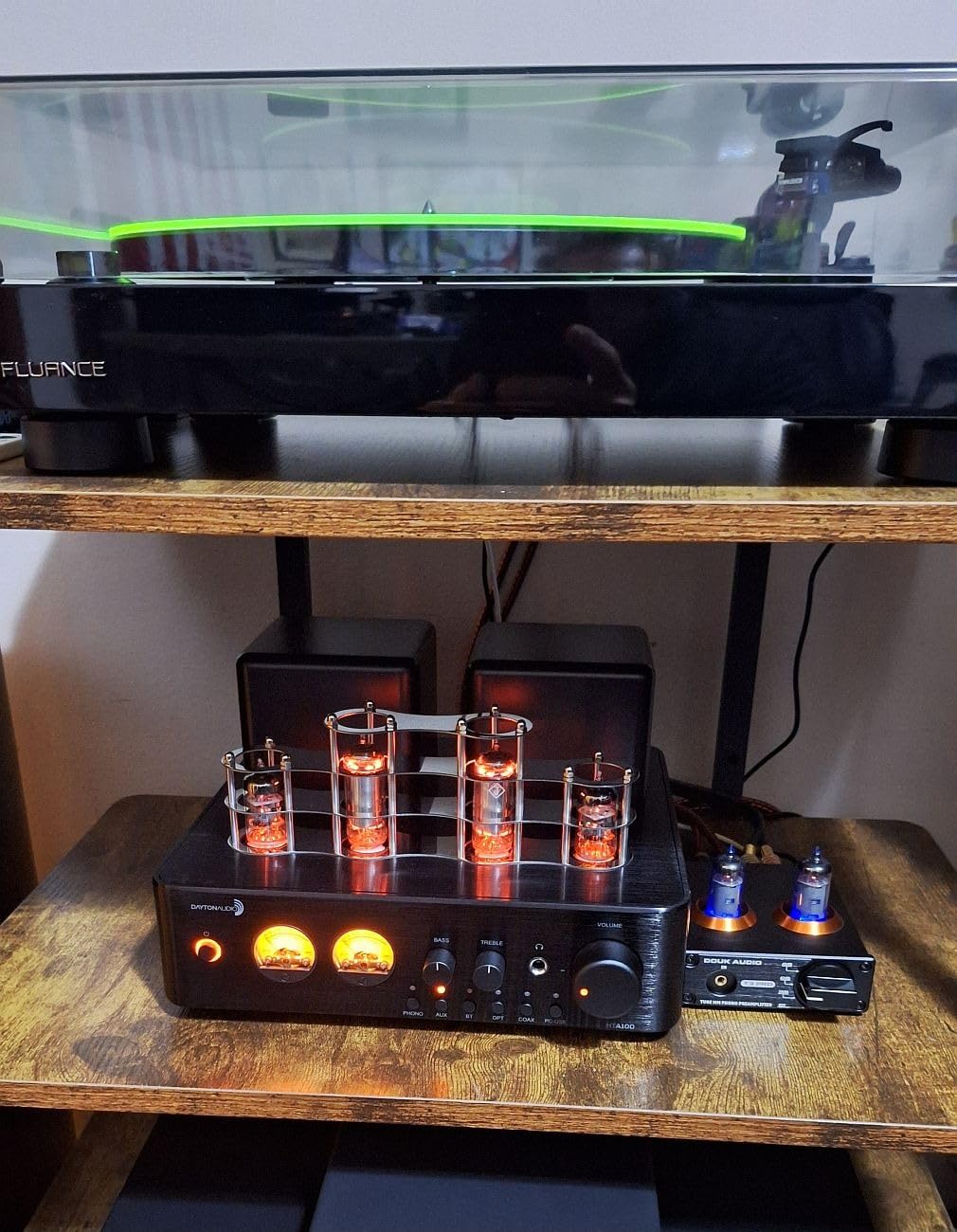 Dayton Audio HTA100 Integrated Stereo Hybrid Tube Amplifier 100 Watts customer photo 1