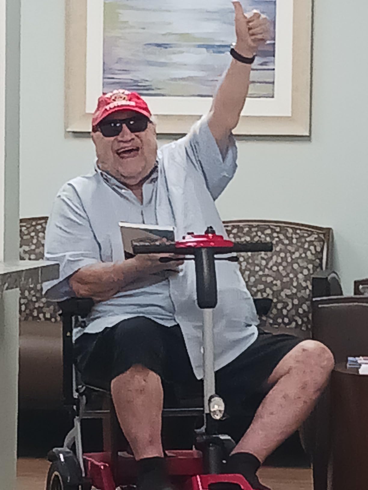 ZiiLIF R3b Folding Mobility Scooter for Seniors, 37.5 lbs Airline Approved customer photo 1