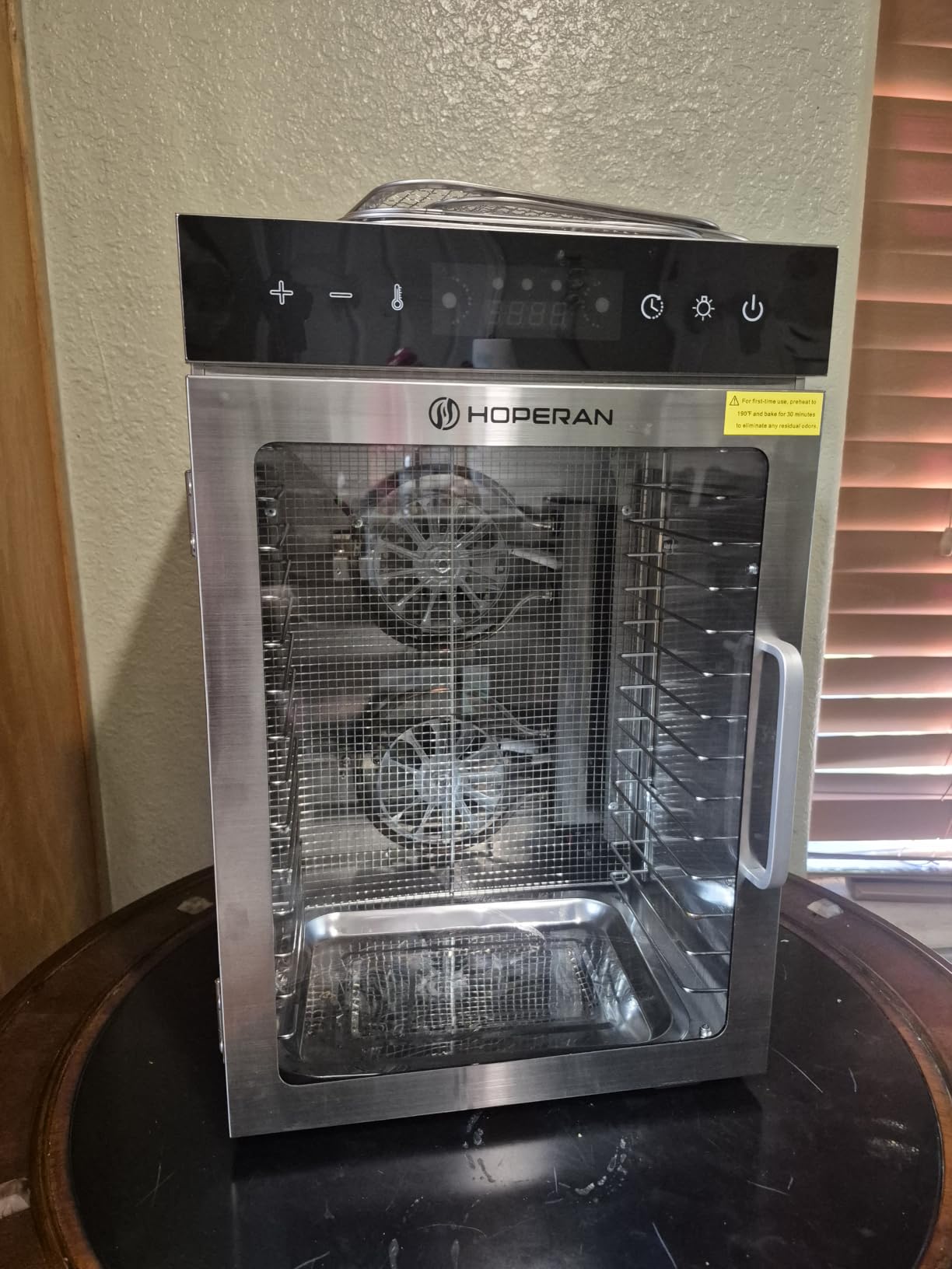 HOPERAN 12 Tray Food Dehydrator Machine for Jerky, Fruit, Herb & Dog Treats customer photo 1