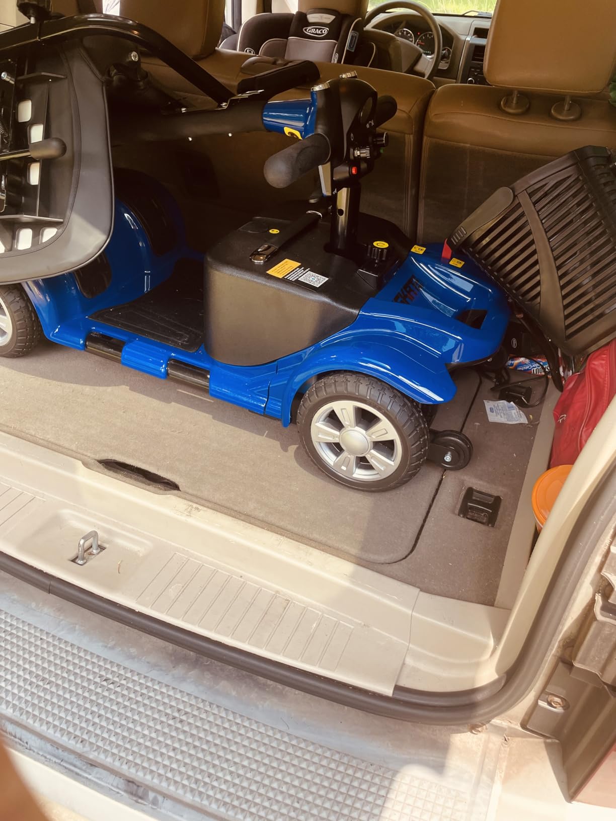 Mobility Scooter for Adults & Senior, Foldable 4 Wheels Electric Scooter customer photo 2