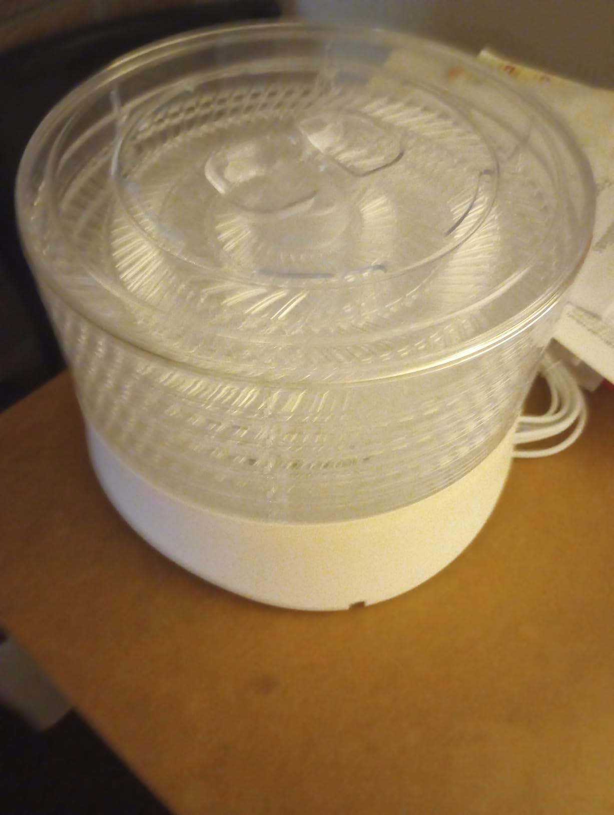 Food Dehydrator Machine - 5 Stainless Steel Trays, Digital Adjustable Timer, 400W, 176°F, Temperature Control, Mini Dryer for Jerky, Herb, Meat, Beef, Fruit and Dog Treats, Model 2015YJ, Silver customer photo 1