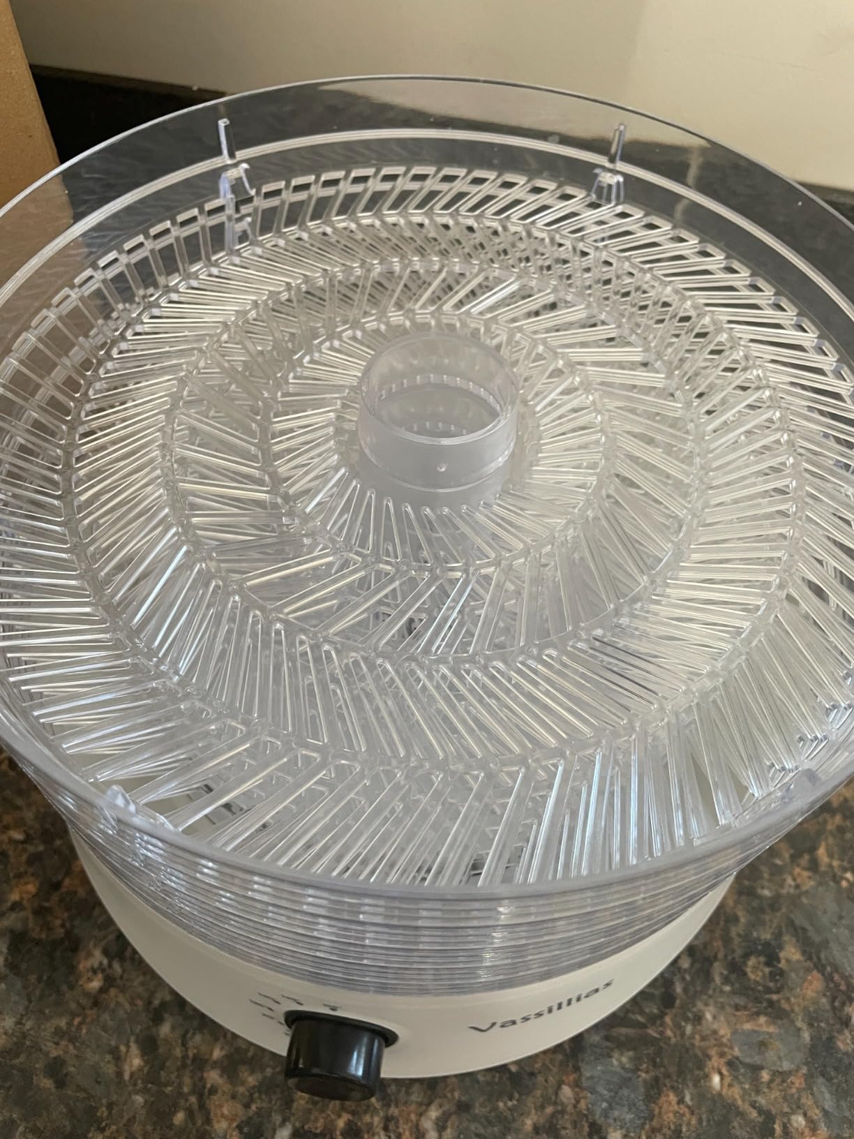 Food Dehydrator Machine - 5 Stainless Steel Trays, Digital Adjustable Timer, 400W, 176°F, Temperature Control, Mini Dryer for Jerky, Herb, Meat, Beef, Fruit and Dog Treats, Model 2015YJ, Silver customer photo 2