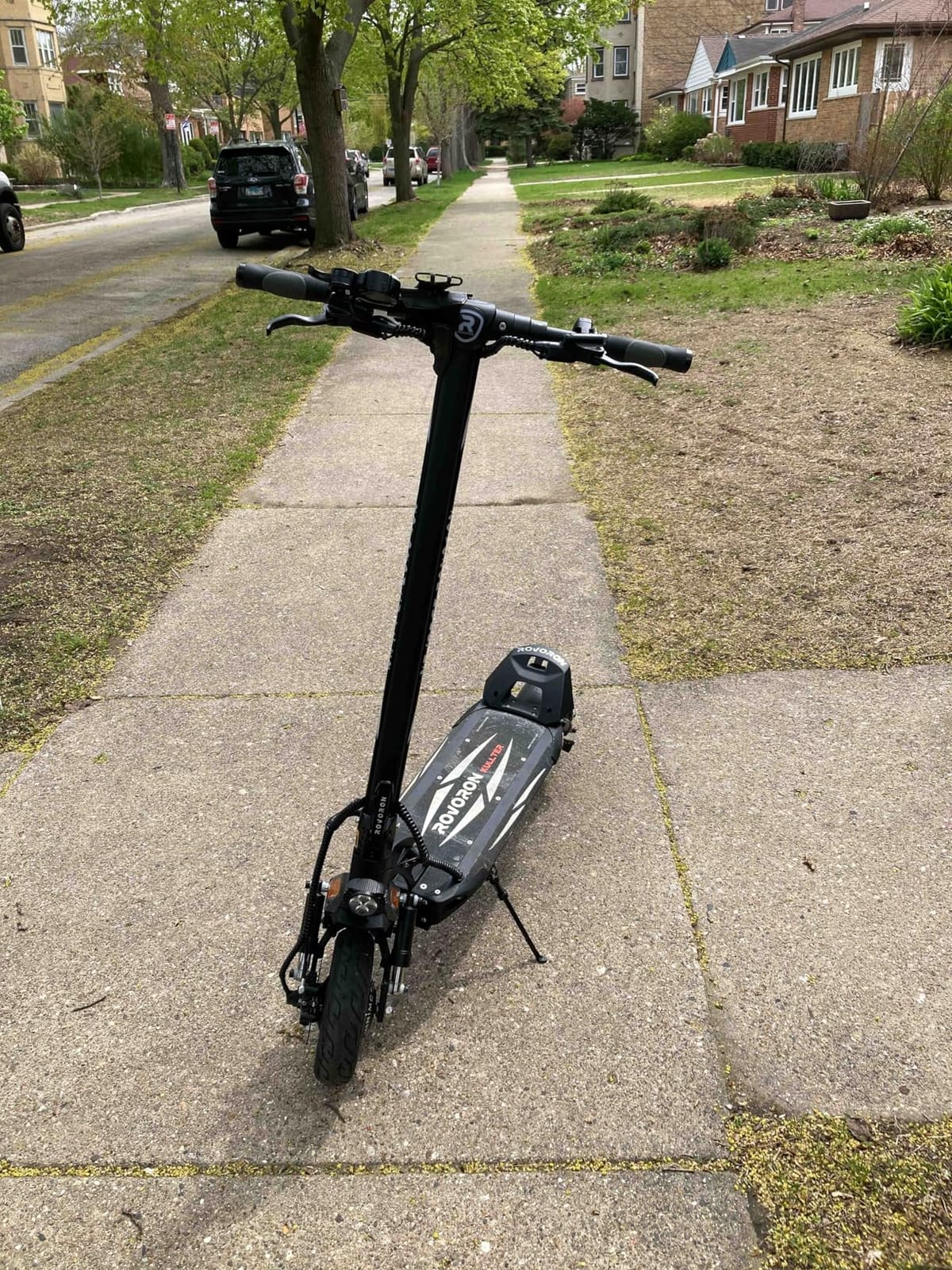 REYWMER KULLTER Electric Scooter, 60V 23.4AH Dual Motors 1300W (Peak 4000W), 50MPH Top Speed, 10-Inch Off-Road Tires, 360° Lights, Front & Rear Dual Suspension, Quick Fold, High Weight Capacity customer photo 1