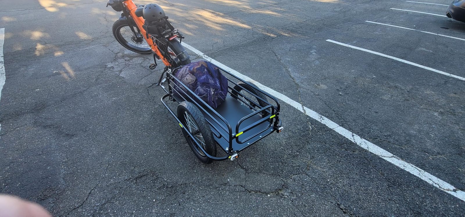 VEVOR Bike Cargo Trailer, 70/275 lbs Load Capacity with Universal Hitch customer photo 1