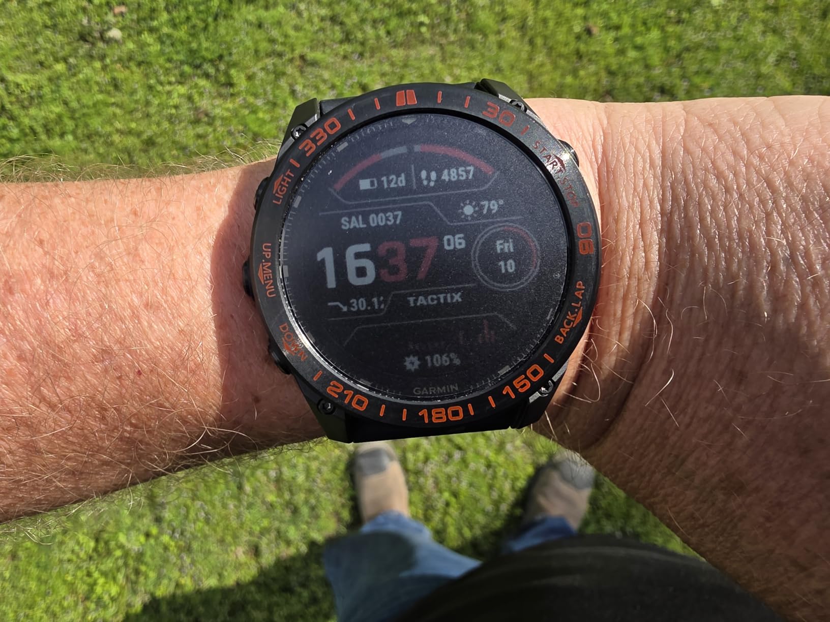 Garmin tactix® 8 Solar, Premium Tactical GPS Smartwatch, 51mm customer photo 1