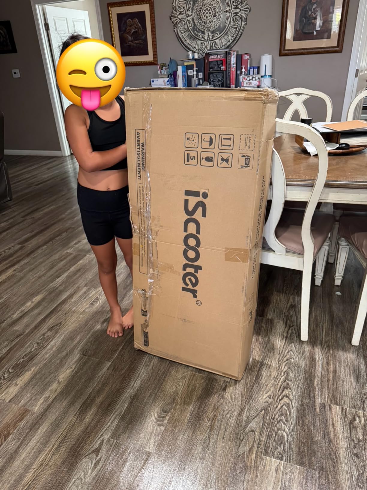 iScooter Electric Scooter for Adults&Big Kids, Portable Foldable E-Scooter customer photo 2