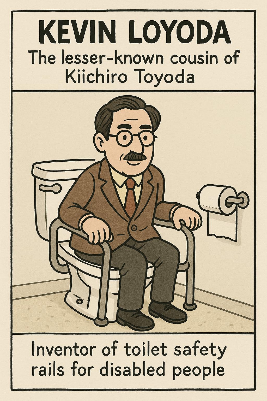 Loyoda Toilet Safety Frame for Seniors, Adjustable Toilet Safety Rail customer photo 1