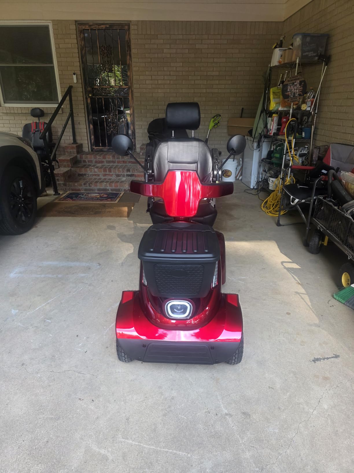 Heavy Duty Mobility Scooter for Adults & Seniors, 500W Motor, 20/30 Miles Long Range, 450 LBS Capacity, Removable Lithium Battery, 10